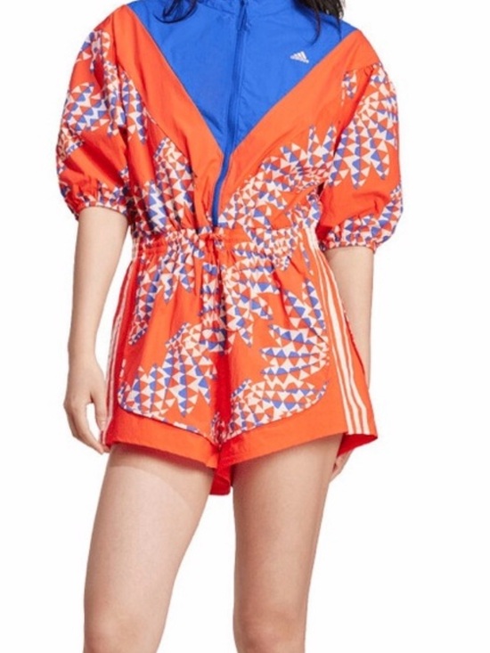 adidas Pants - adidas Red & Blue One-Piece Romper As-Seen on Emily in Paris!!!!!
